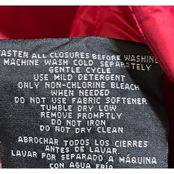 New 32 Degrees Packable Puffer Vest Red Size S Small Lightweight - Picture 7 of 7